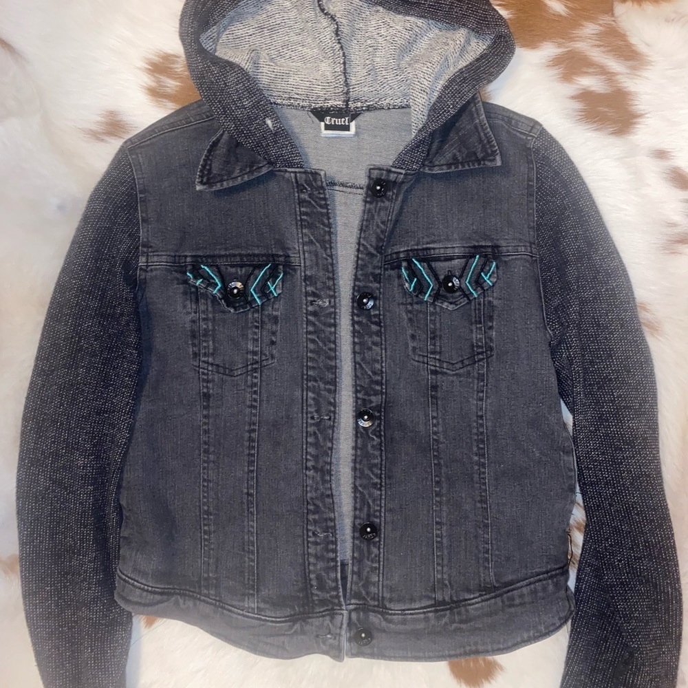 Cruel Girl Jean Jacket size Small